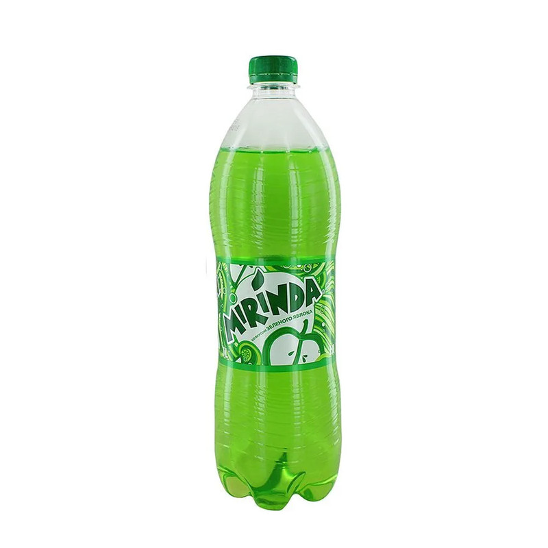Ըմպելիք գազավորված Mirinda խնձորի համով 1լ