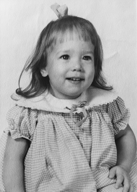 Michelle Grisham in her childhood