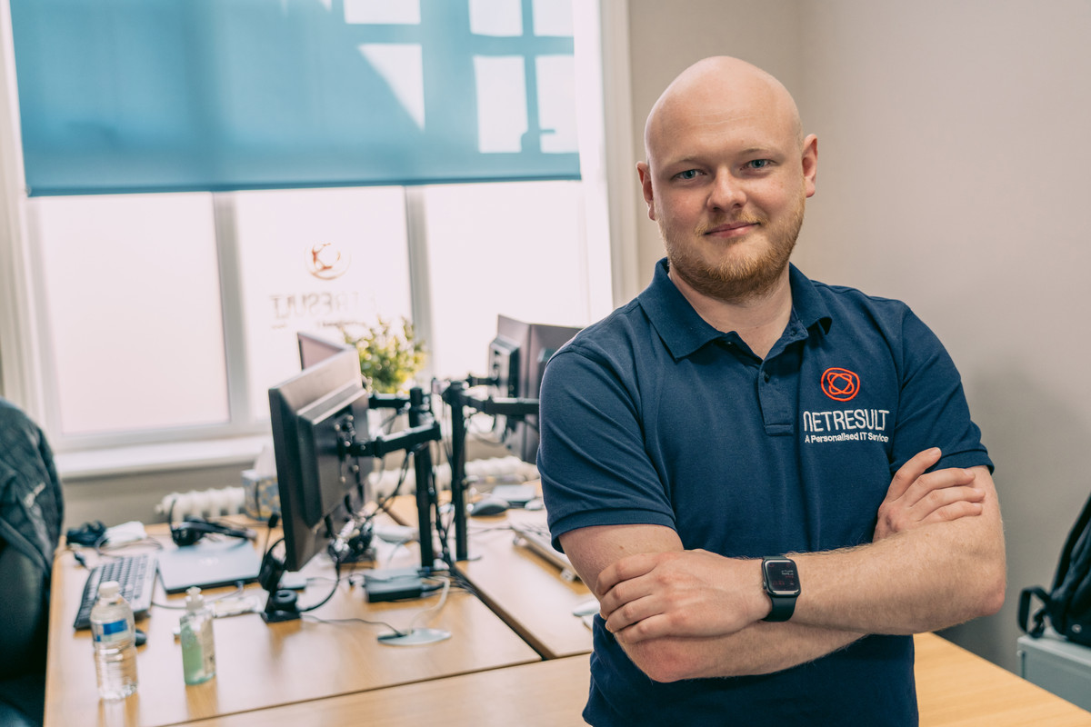 NetResult engineer in our office