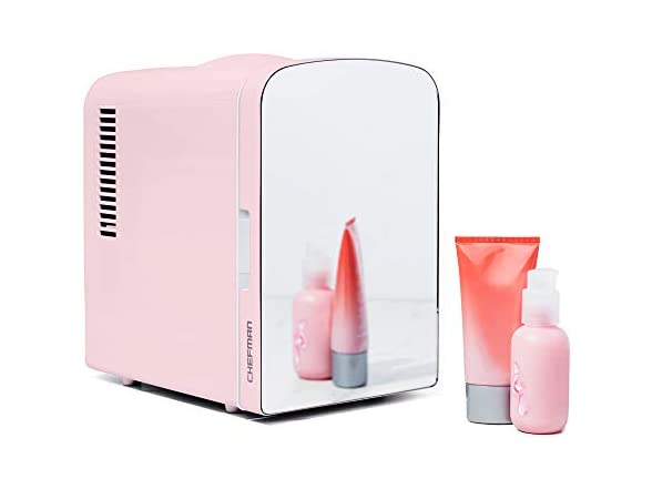 Get a Mirrored Mini Fridge for 50% off in Woot’s One-Day Sale