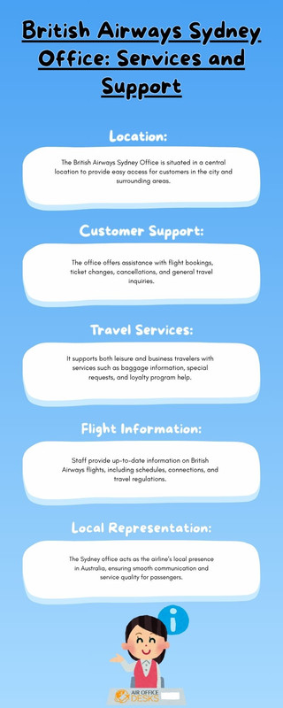 British Airways Sydney Office Services and Support