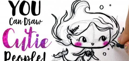 You Can Draw Cutie People The Easy Way!