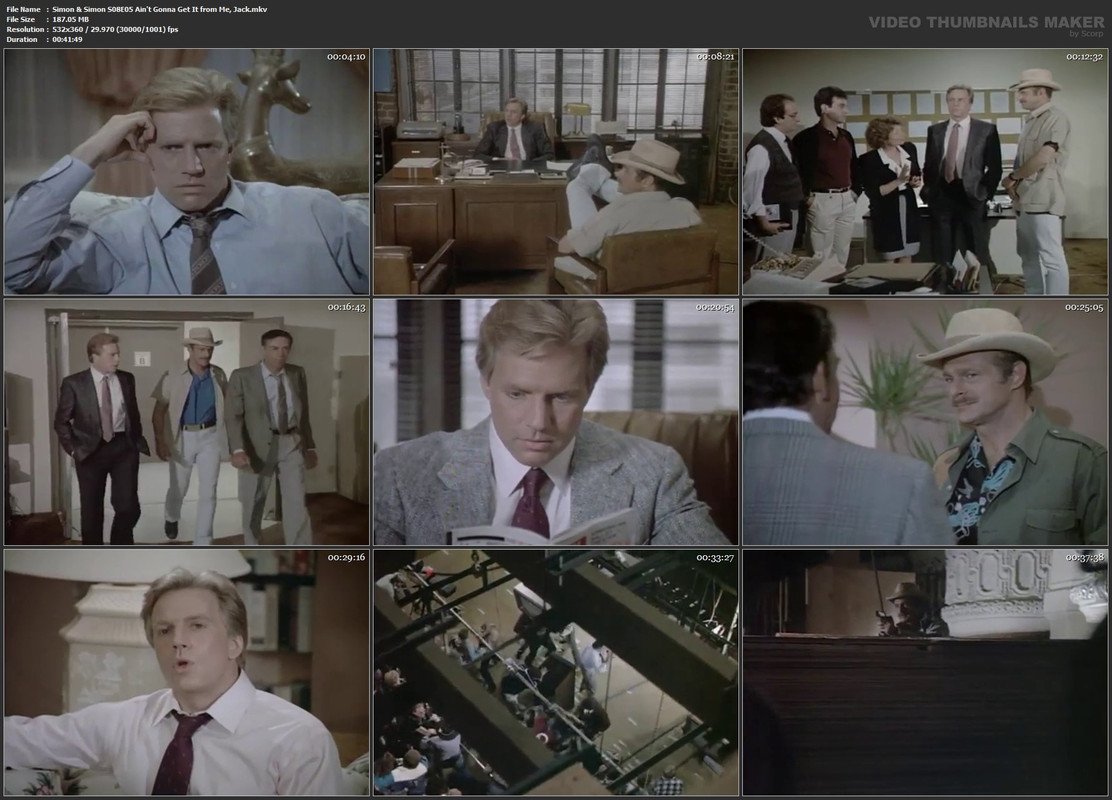 Simon & Simon S08E05 Ain't Gonna Get It from Me, Jack.mkv