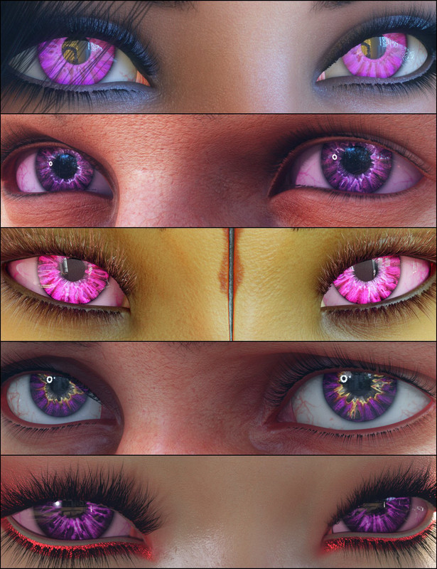 MMX Beautiful Eyes 12 for Genesis 3, 8, and 8.1