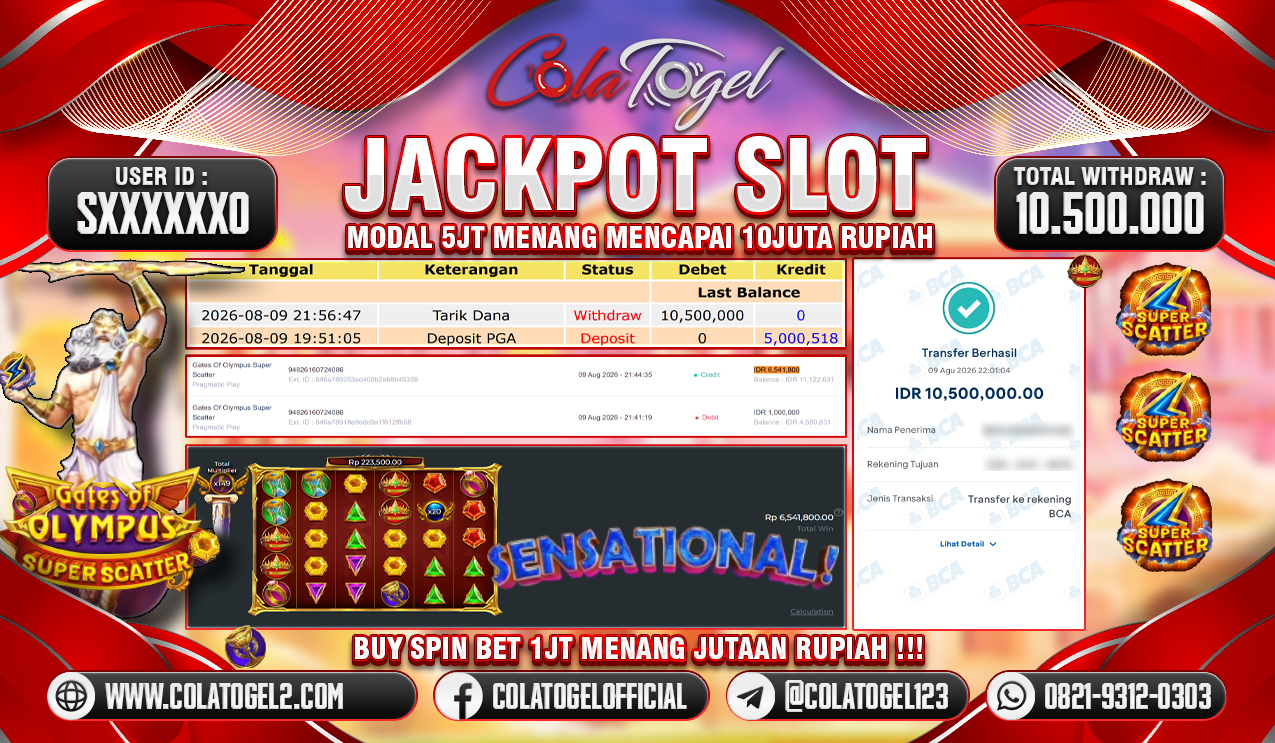 JACKPOT SLOT GACORR!!