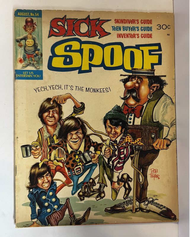 Sick Magazine, August 1967. No. 54