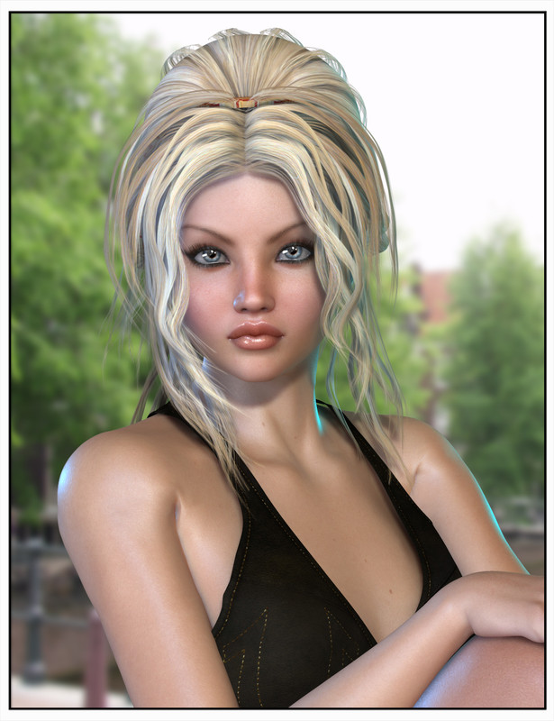 ValenTina Hair for Genesis 2 Female(s)