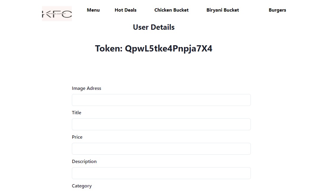 Admin Page