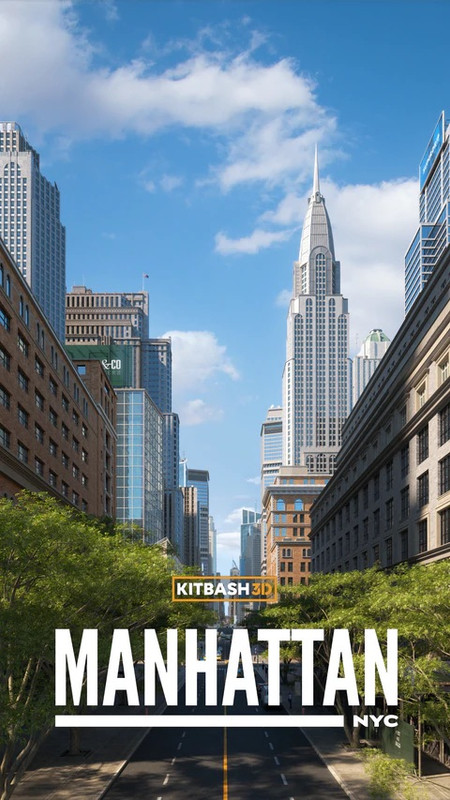 Kitbash3D - Manhattan