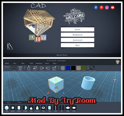 DIY CAD Designer v0.9