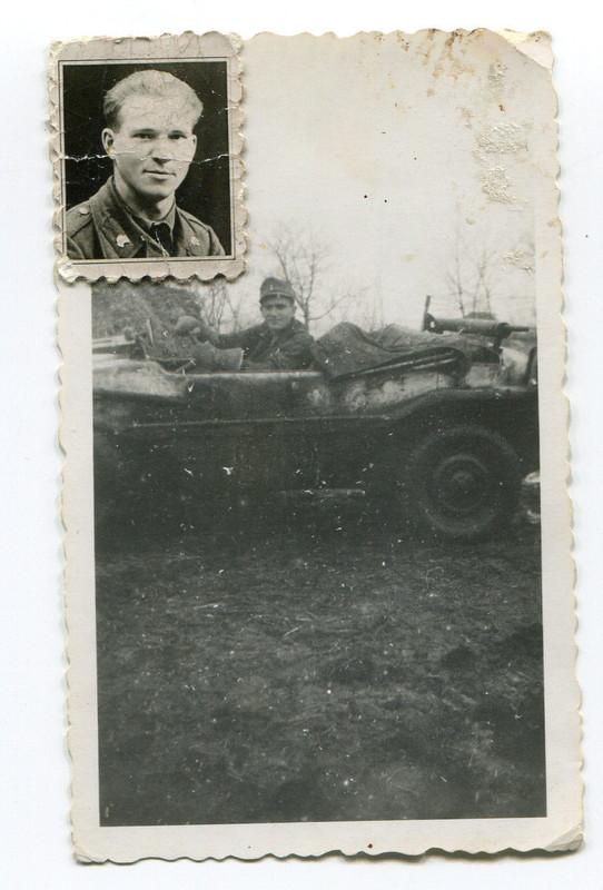 Foto Sturmgeschütz Brigade 300 Winter 1943-44 Südfront VW Schwim