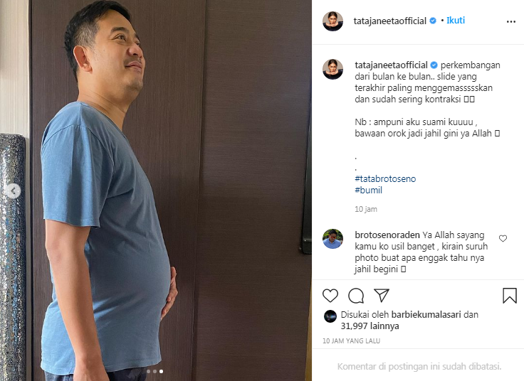 Tata Janeeta unggah foto Raden Brotoseno