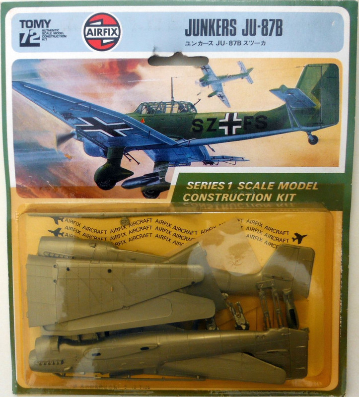 Airfix Tomy 72 Junkers Ju 87B (01011-3)