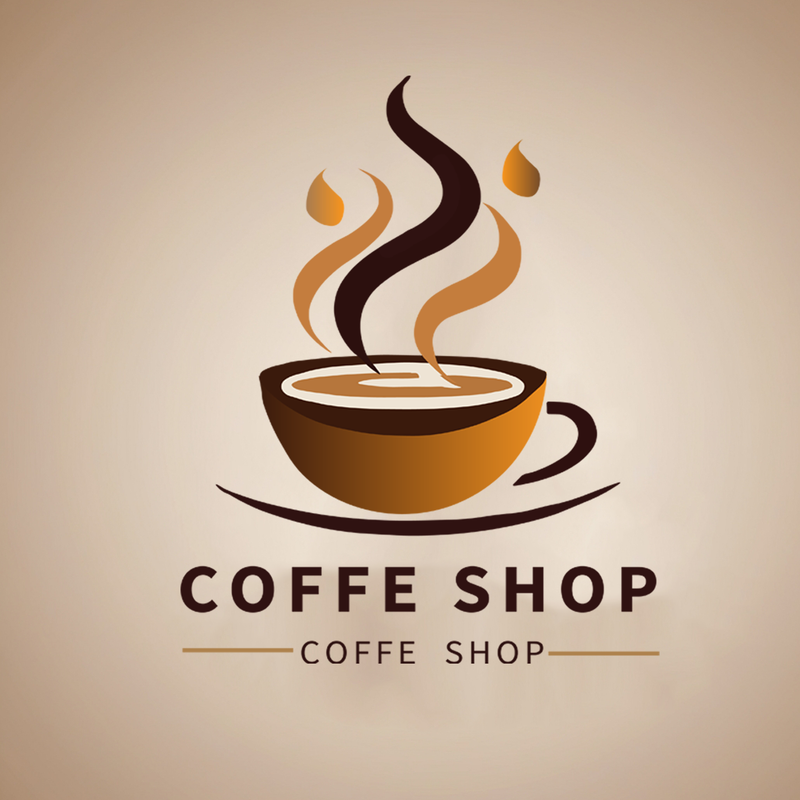 Free Customizable Coffee Shop Logo - Editable in Canva & Adobe AI