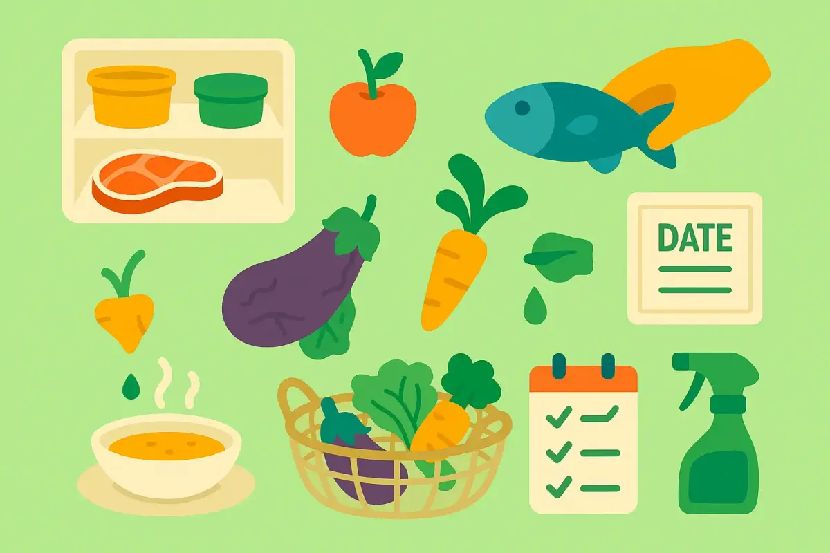 Réduire le gaspillage alimentaire : 10 gestes simples à adopter à la maison