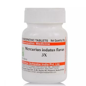 Willmar Schwabe India Mercurius Iodatus Flavus 3X (20g)