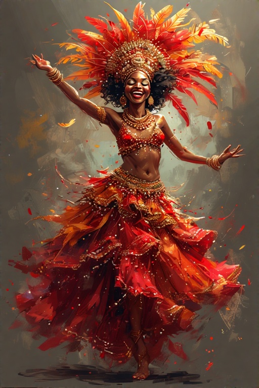 a-glamour-Afro-Brazilian-woman