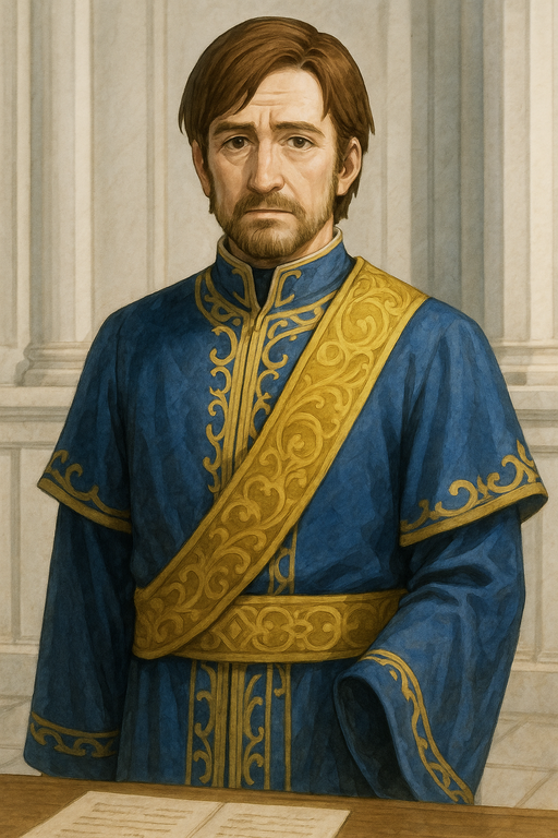 Volkhard in the Temple