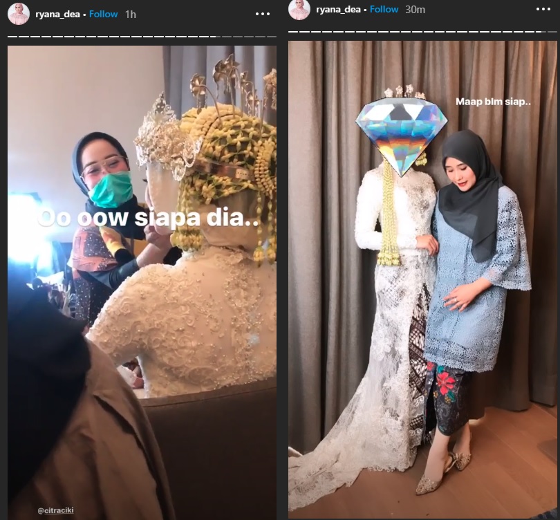 Insta story Ryana Dea