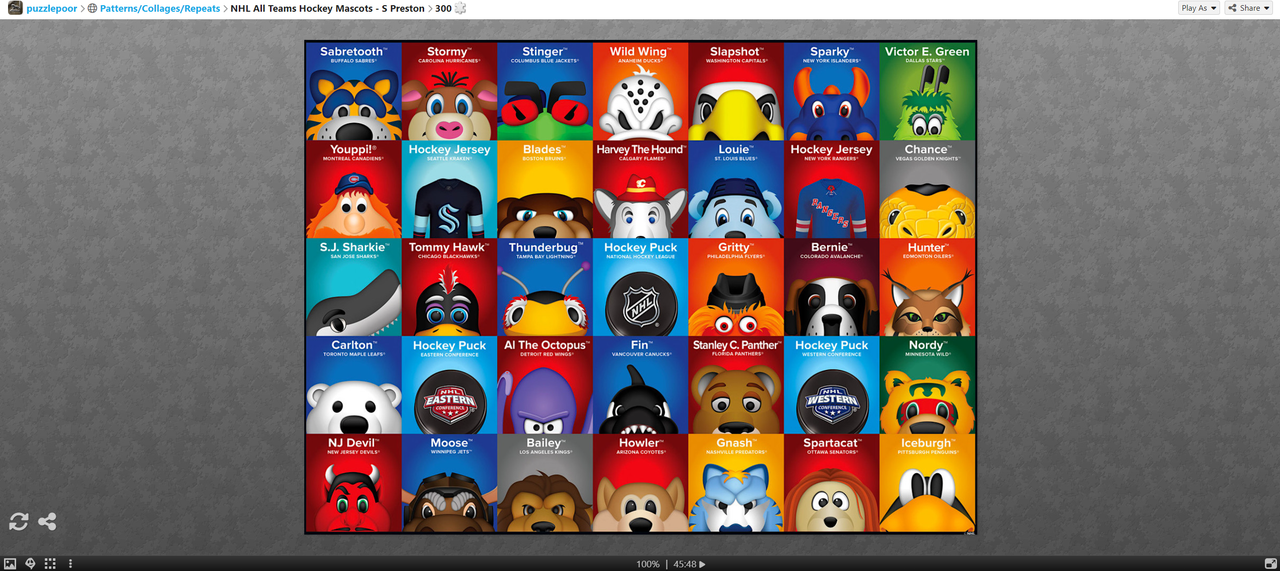 Mascot Finished