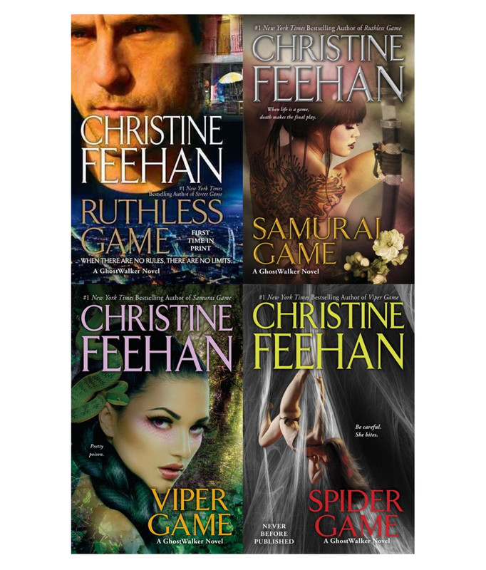 Ghost Walker Paranormal Series By Christine Feehan Paperback Set Of Books 9 12