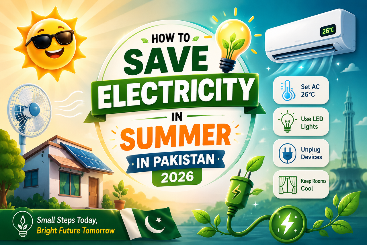 How to save electricity this summer in Pakistan in 2026