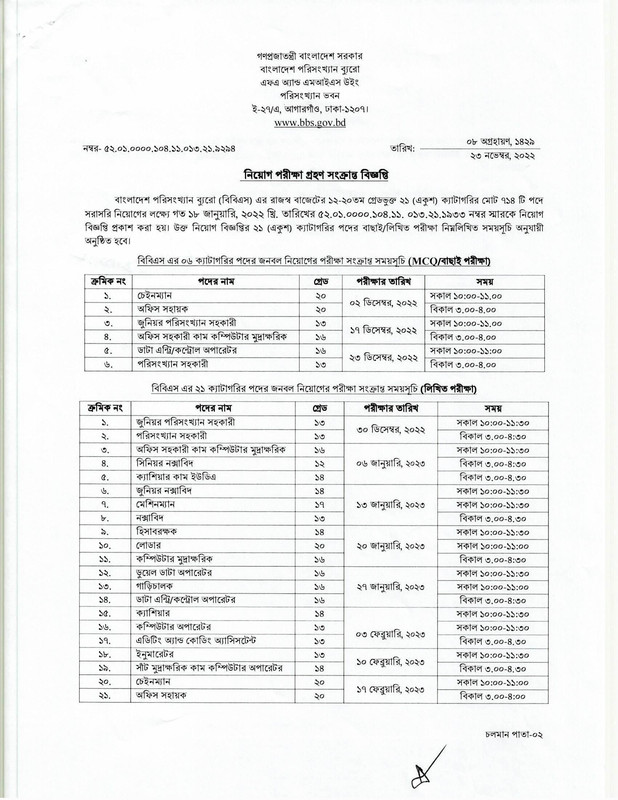 Bangladesh-Bureau-of-Statistics-BBS-Exam-Notice-2022-PDF-1