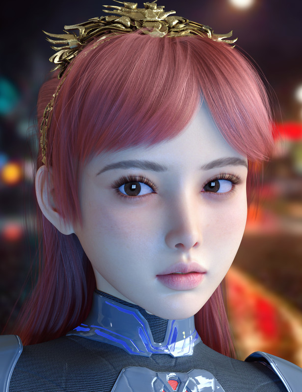 Vo Xiao Hua Hair for Genesis 9