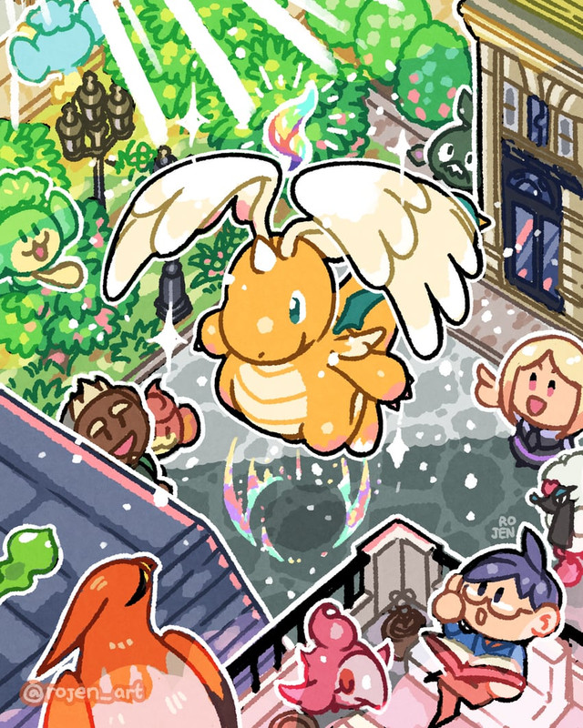 dragonite-zygarde-talonflame-pansage-meg