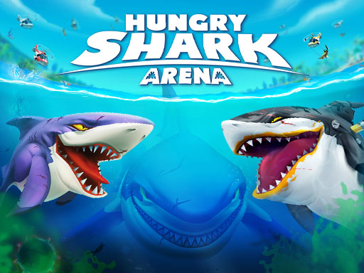 HUNGRY SHARK ARENA - Action Packed Underwater Adventure - WonderGames - A  site for Online Games and Gamers 🎲