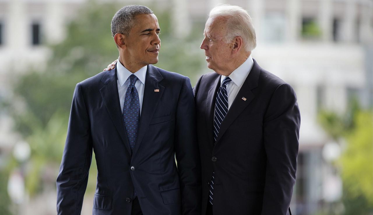 Joe Biden and Barack Obama