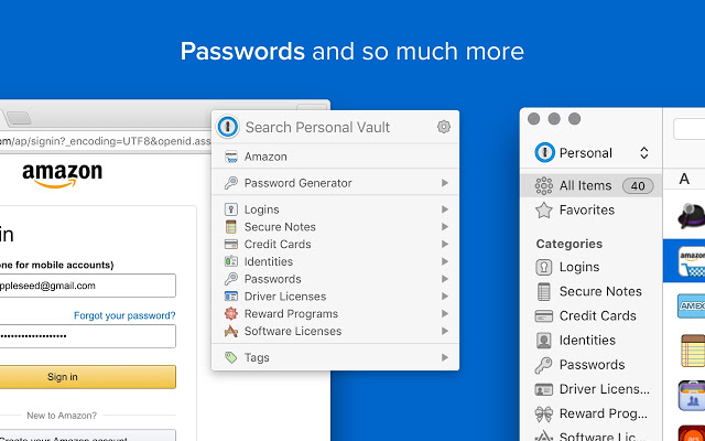 1password chrome