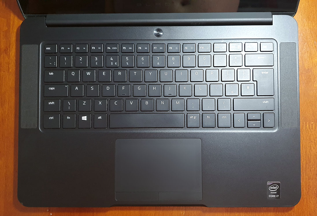 keyboard straight down