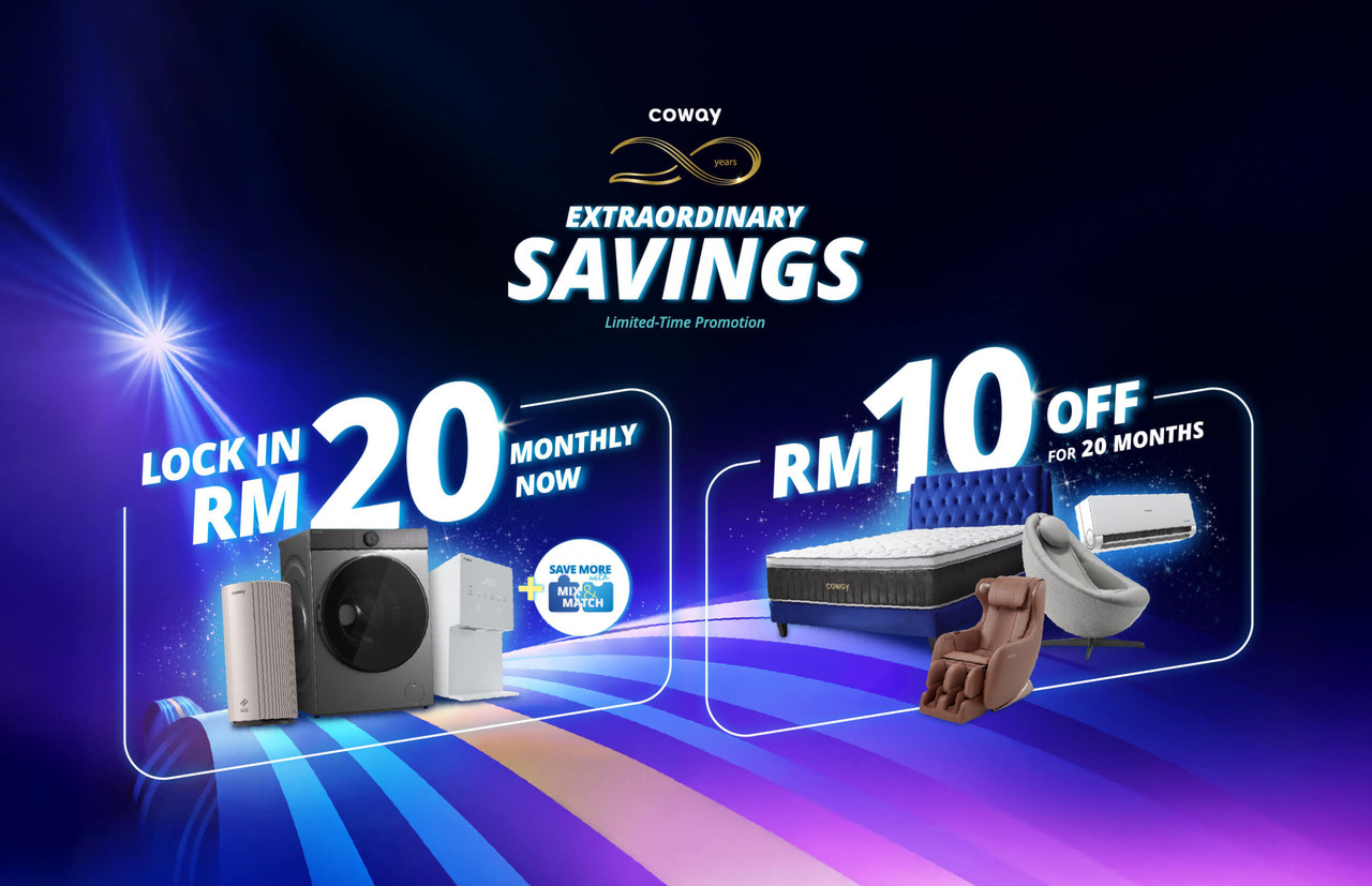 Coway 2026 RM20 Anniversary May Promotion