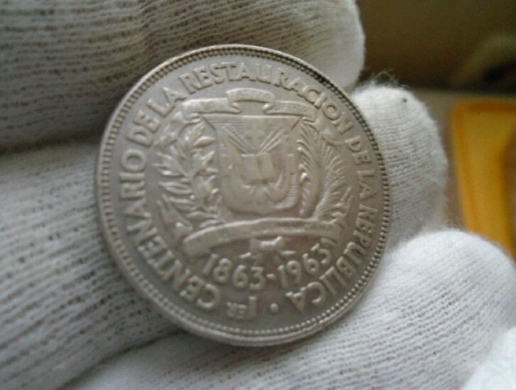 Medio Peso 1963. República Dominicana. 20190826-221657