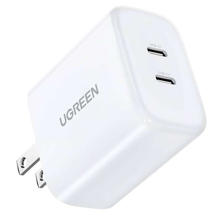 Amazon: UGREEN 40W Cargador USB C con 2 Puertos, Cargador Tipo C 
