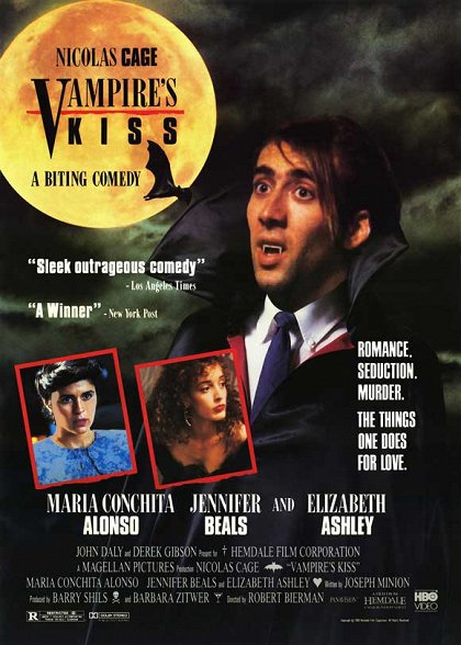 Polibek upíra / Vampire's Kiss (1988)