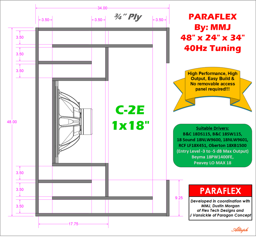 Paraflex-Pro-Type-C2-E-1x18-horn-subwoofer.png