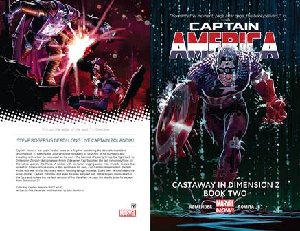 Captain America v02 - Castaway in Dimension Z - Book 02 (2013)