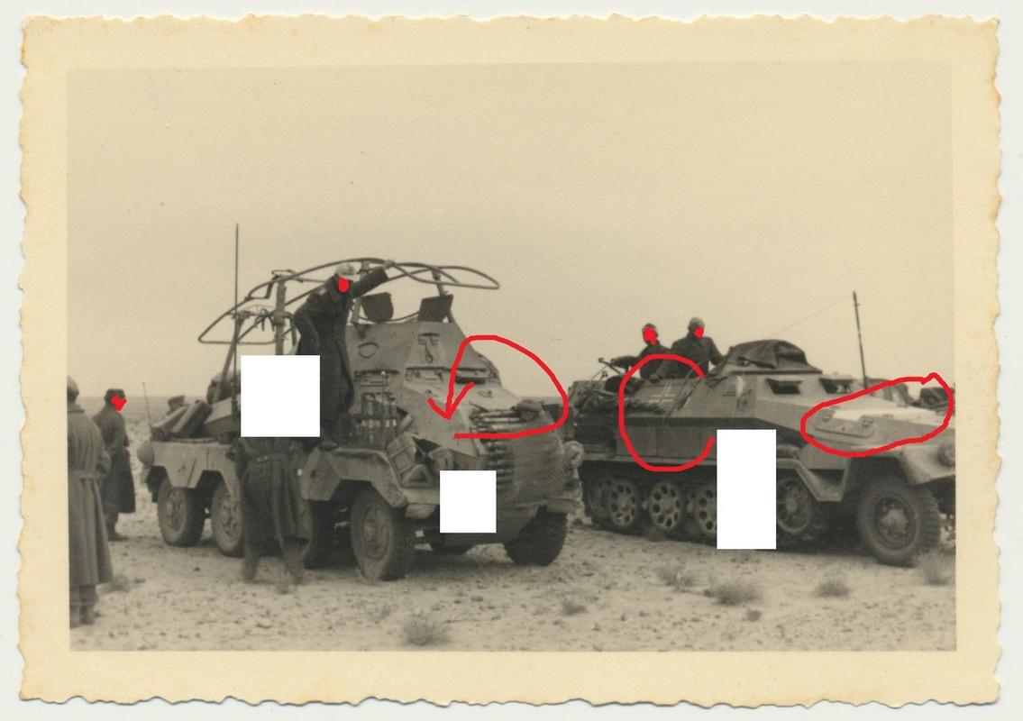 Afrika Korps Panzer Aufklärer 8-Rad Spähwagen Sd