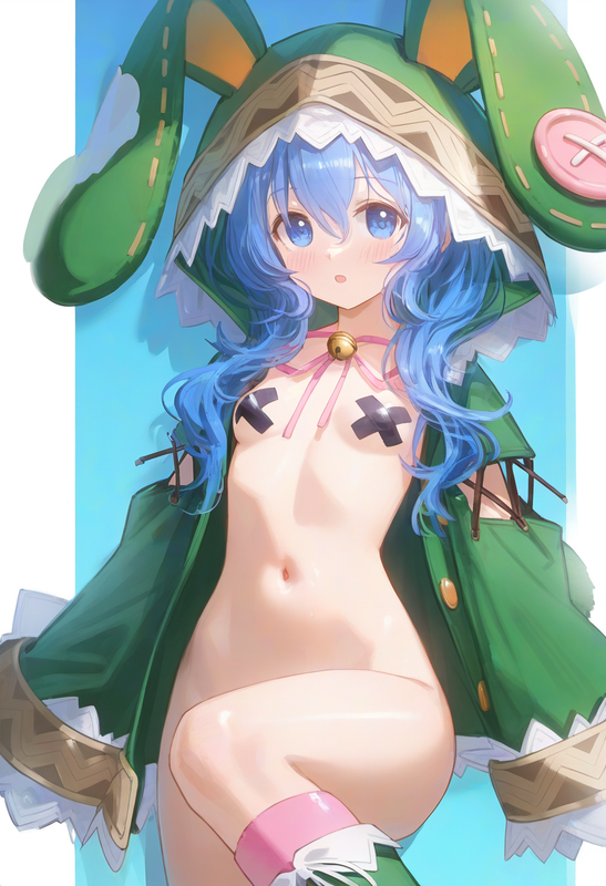 1girl, yoshino (date a live), {kobayashi ritz}, {{reoen}}, [[liduke]], blue hair s-1240956212