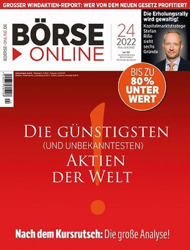 Cover: Börse Online Magazin No 24 vom 15  Juni 2022