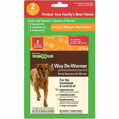 7-way De-wormer for Dogs