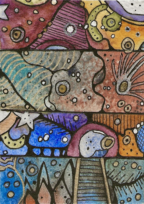 ATC Card - Mixed Media