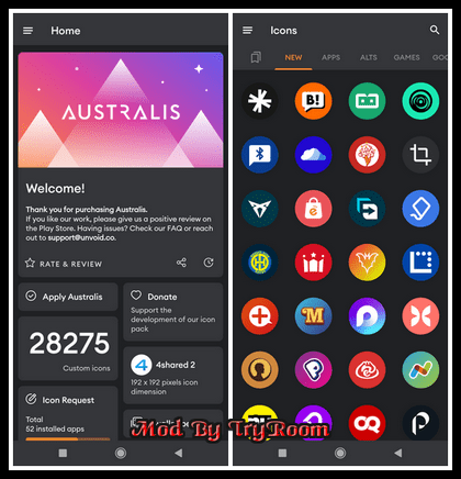 Australis - Icon Pack v1.30.0