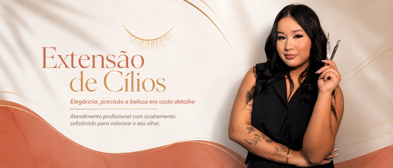 Giseli Santos - Studio Lash Banner
