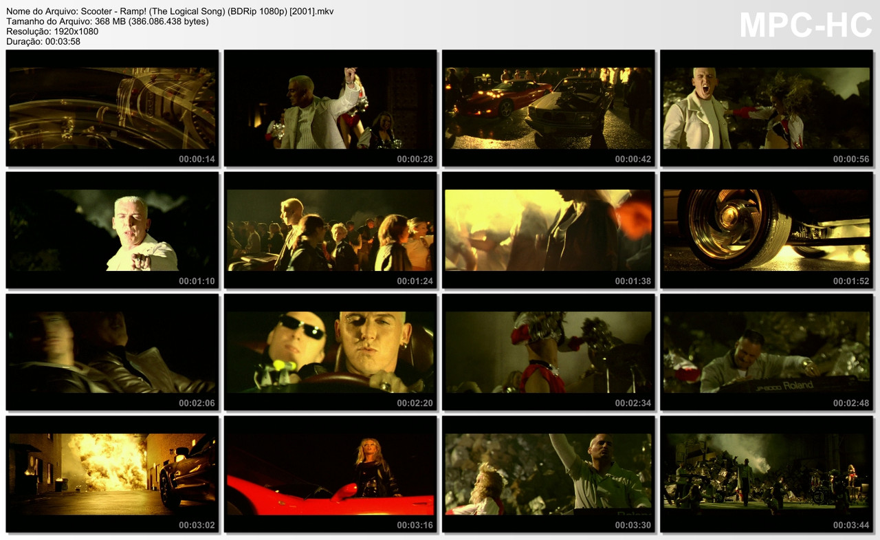 Scooter - Ramp! (The Logical Song) (BDRip 1080p) [2001]