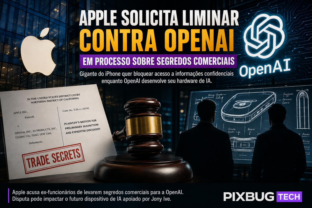 Apple tenta cercar o hardware da OpenAI antes que ele chegue ao mercado