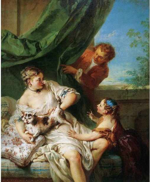8-Boucher-Woman-with-a-Cat-NOMA