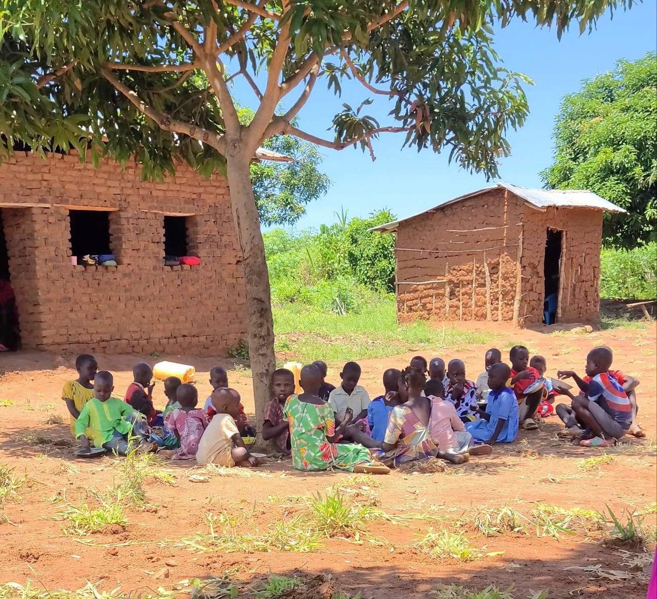 Children at Dove Love compound